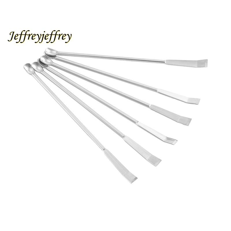 Lab Mini Scoop 6 PCS Stainless Steel Sampling Reagent Spoon Laboratory ...