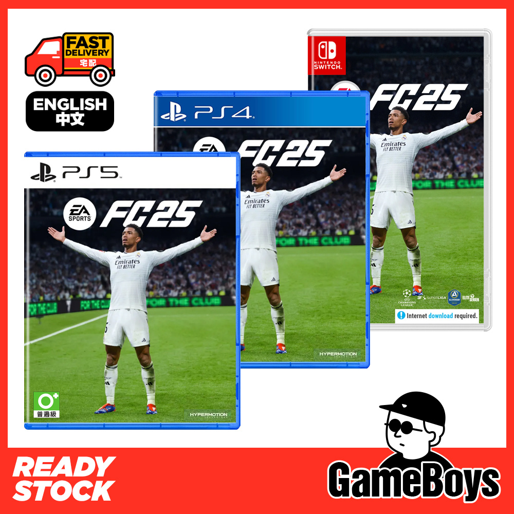 PS5 / PS4 / Nintendo Switch FC 25 [R3/中文/Eng] | Shopee Malaysia