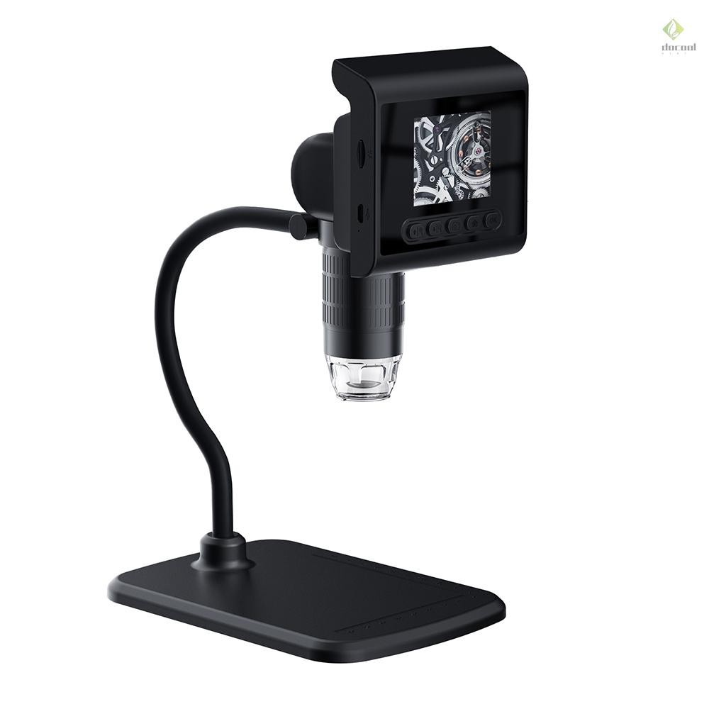 1080P High-Clear Digital Microscope with 2.4-inch Full Color LCD Screen ...