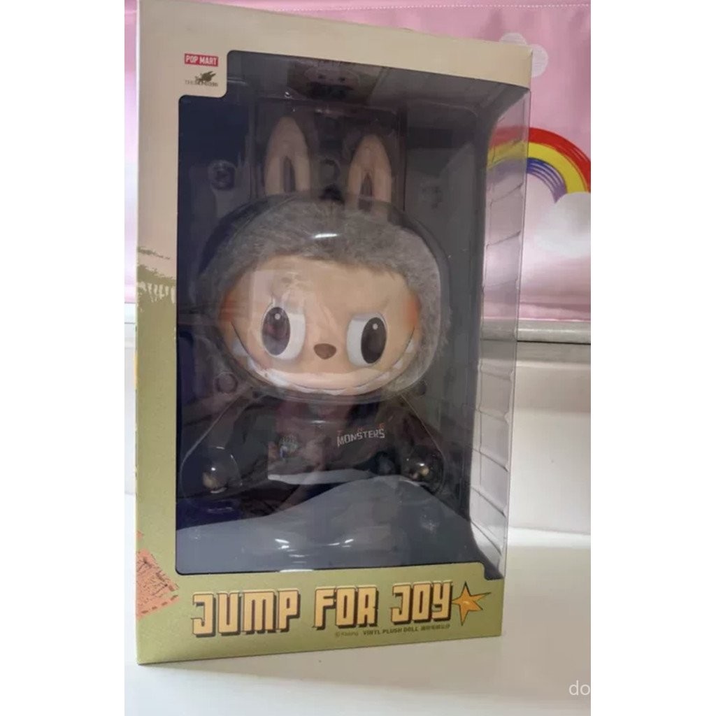 Copy Oem Labubu Vinyl JUMP FOR JOY Popmart Labubu V2 The Monsters JUMP Sg 11134201 7rdwv