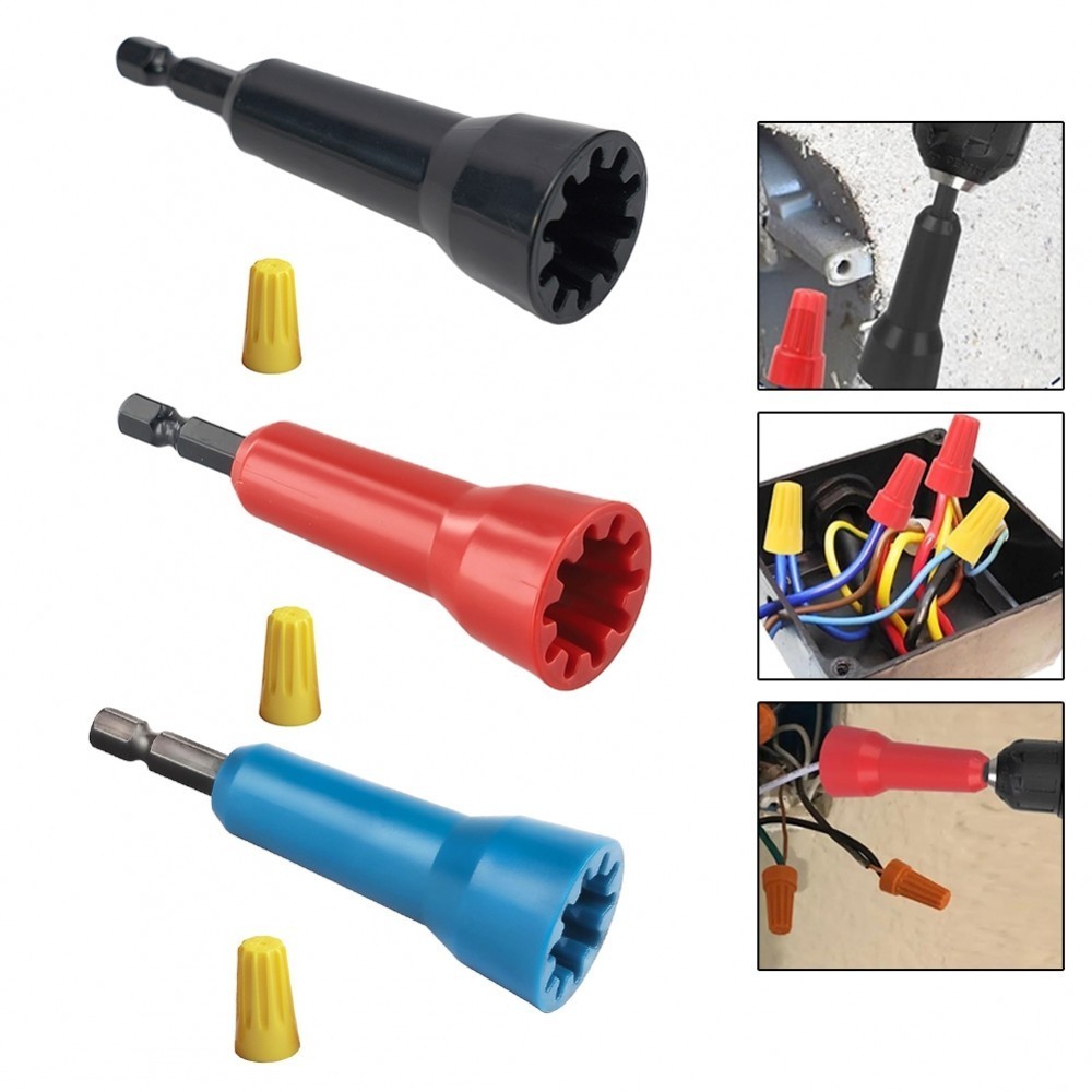 Electrician Wire Twisting Tools Compatible With Most Drills For