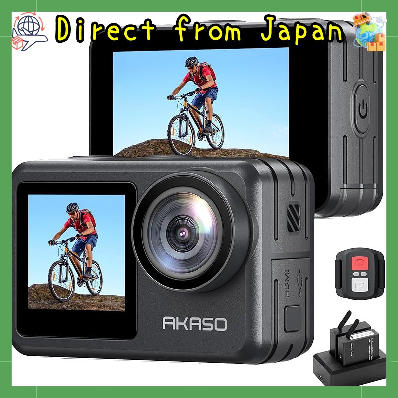 AKASO Brave 7 LE Action Camera 4K 20MP Six-axis Image Stabilization ...