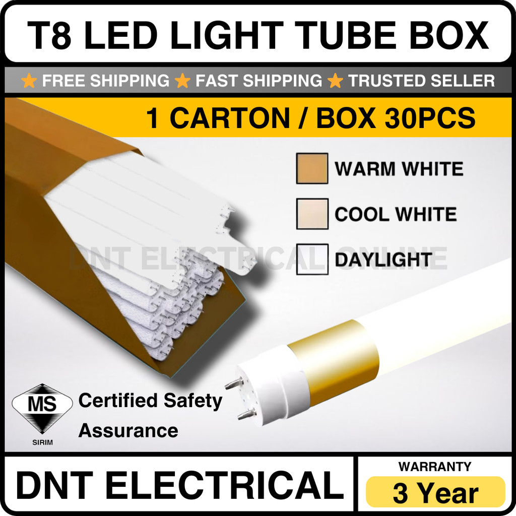 SIRIM (Wholesale Carton Box) 4FT 2FT 65W 55W 36W Led T8 Extra Bright ...