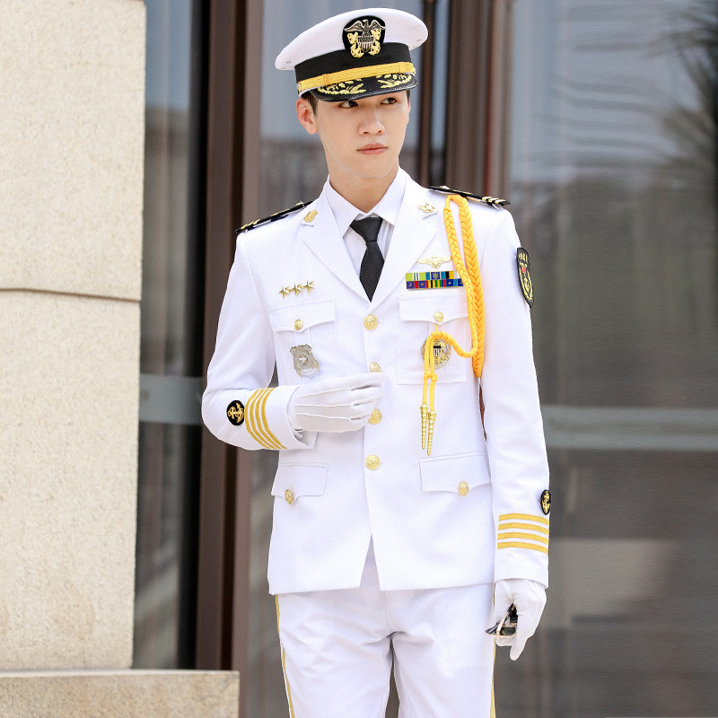 quick-shipment-captain-style-uniform-suit-white-uniform-seaman