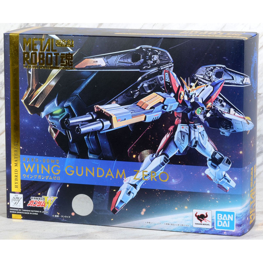 GUNDAM METAL ROBOT Soul MR Soul GUNDAM W Flying WING ZERO WING ZERO TV ...