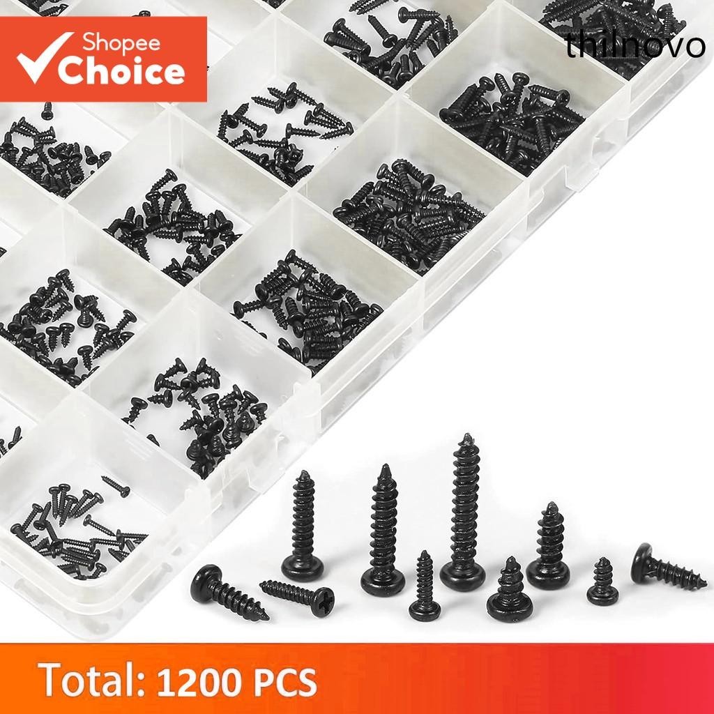 1200pcs Round Pan Head Tapping Screws Laptop Notebook Computer Screws ...