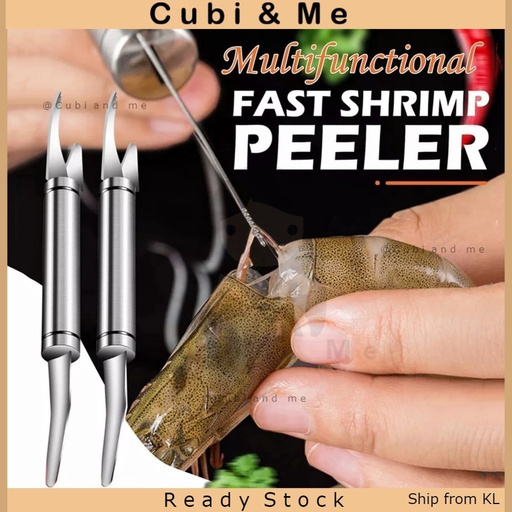 C&M Multifunctional Stainless Steel Shrimp Line Fish Cutter Remover ...