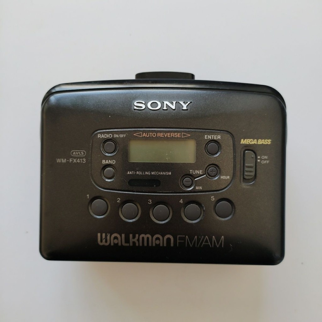 Sony Tape Walkman WM FX413 Dual Channel Stereo Cassette Machine Tape ...