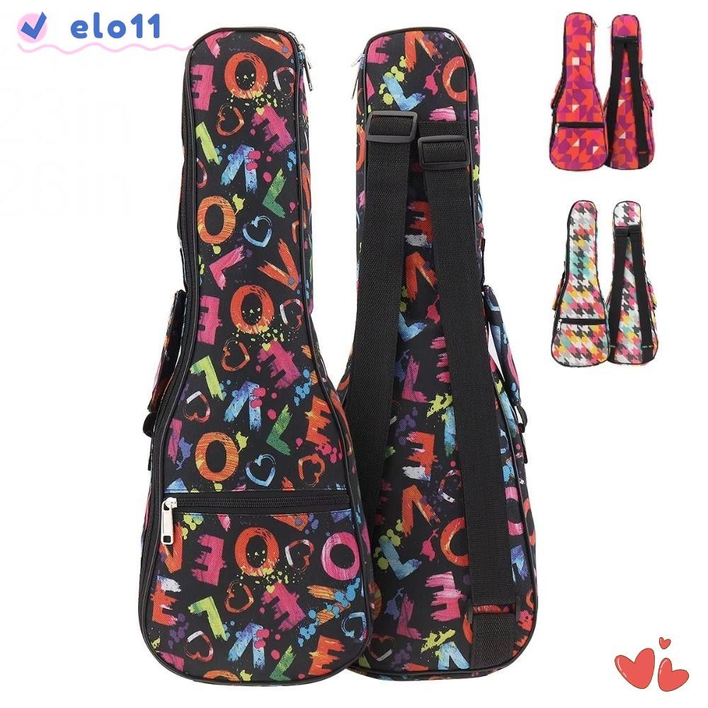 ELO11 Small Guitar Backpack, 21/23/26 Inch Waterproof Ukulele Bag ...