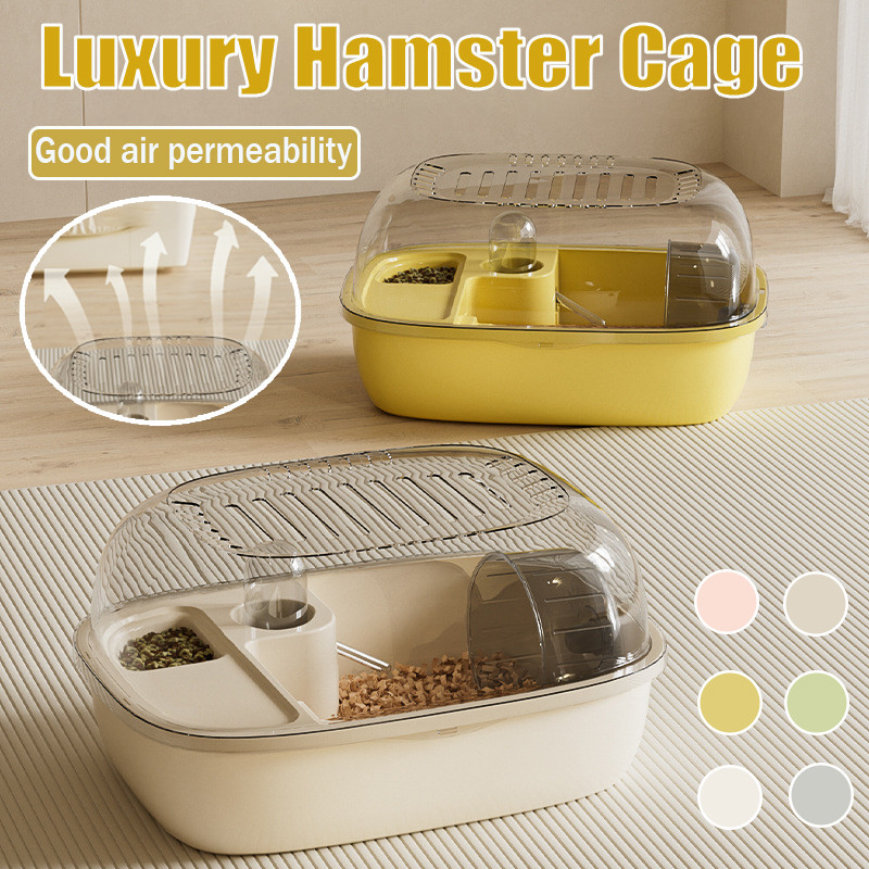 Photo inspiration: Picture Idea: Hamster Cage Super Sized Luxury Villa With Golden Bear Cage