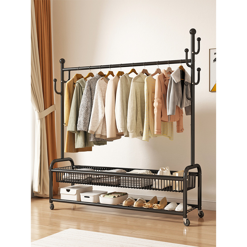 Drying Rack Floor-to-ceiling Bedroom Removable Household Cooling Hanger ...