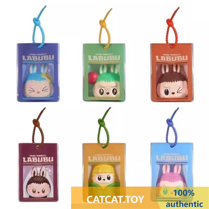 POPMART LABUBU Strange Flavor Convenience Store Series Pinch Pendant ...
