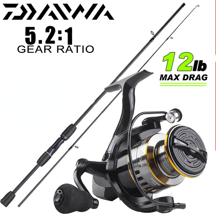 🔥Malaysia Fishing Rod Reel Set Portable Fishing Rod Sections