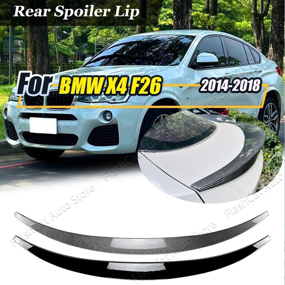 X4 F26 Car Rear Trunk Spoiler Lip MP Style Tailgate Roof Tail Wing Body ...