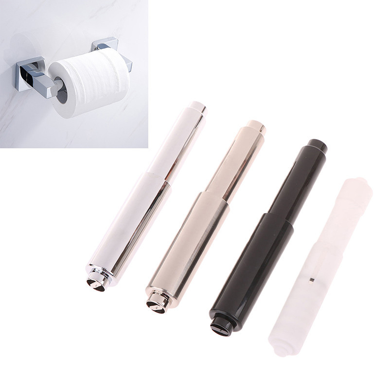 guyumao Telescopic Tissue Roll Toilet Paper Stick Plastic Towel Holder ...