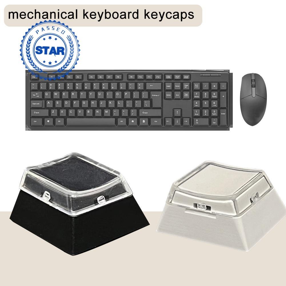 Mechanical Keyboard Keycaps Transparent Double-layer Protect Keypad Abs ...