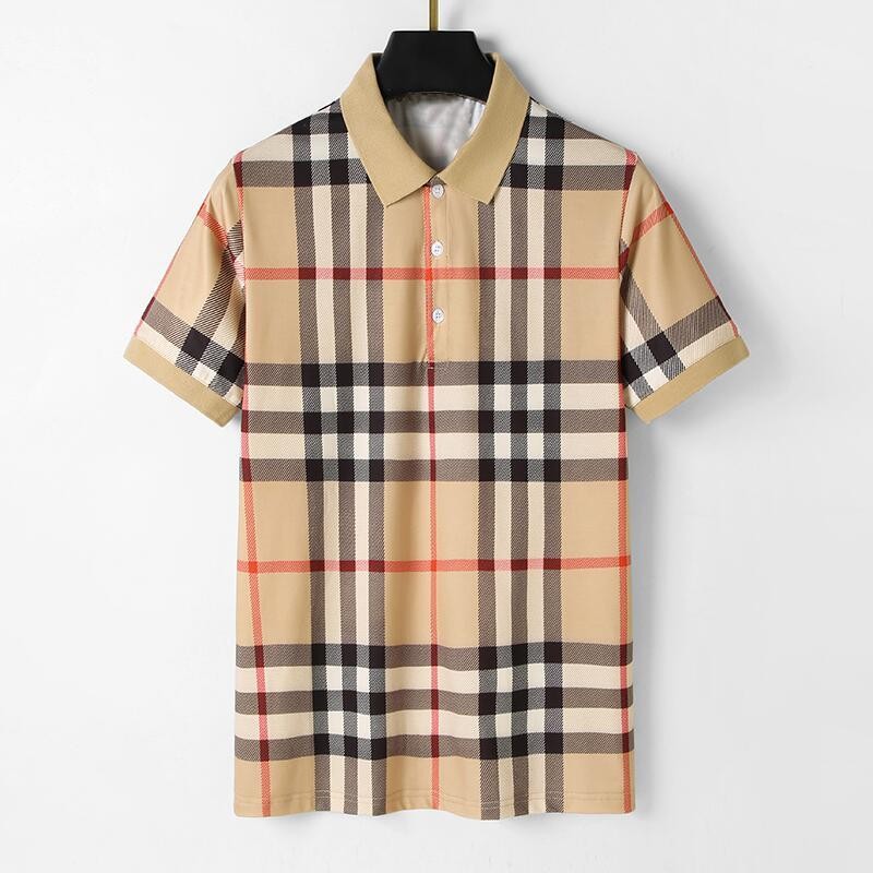 Burberry POLO Shirt Short Sleeve Men Summer New Style Trendy Men T Shirt Fashion Business POLO Shirt 01