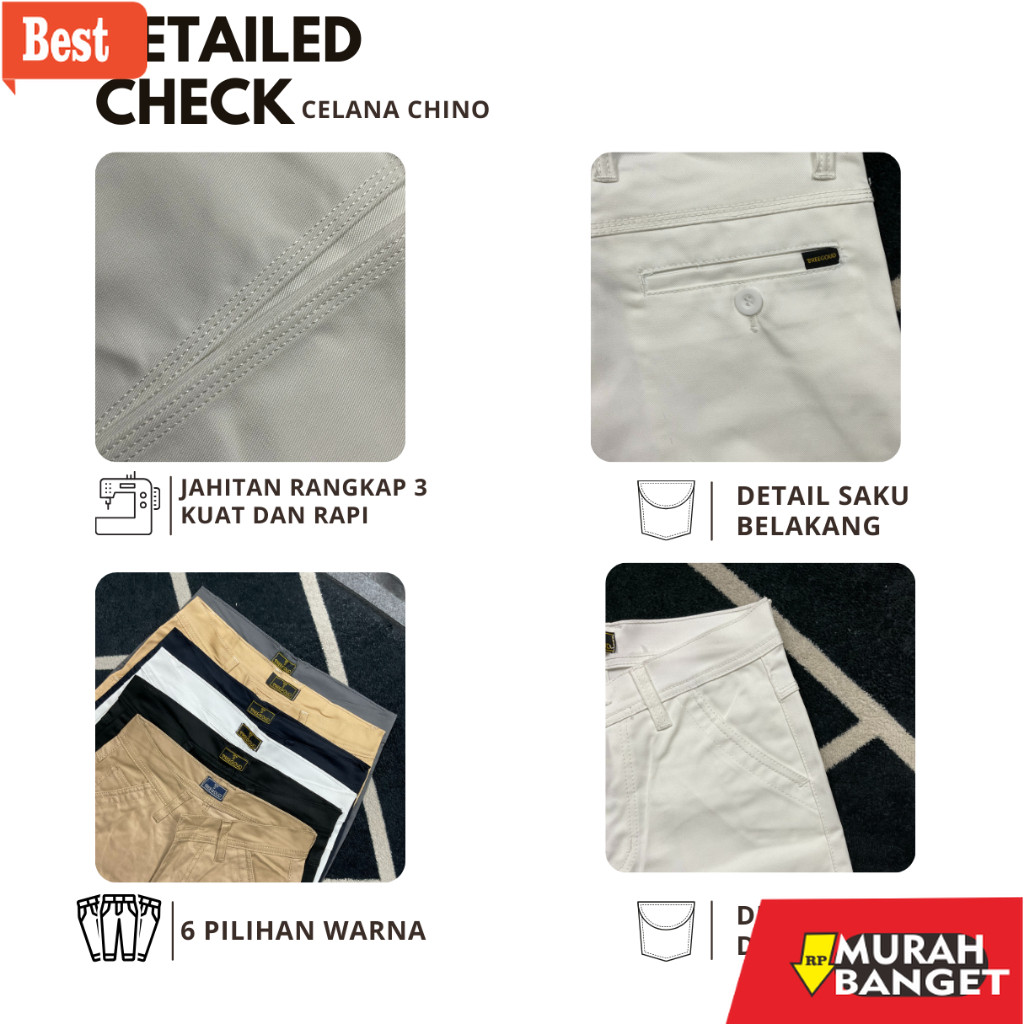 PUTIH Babayaga men's long Chino Pants Men's Long White Chino Pants ...
