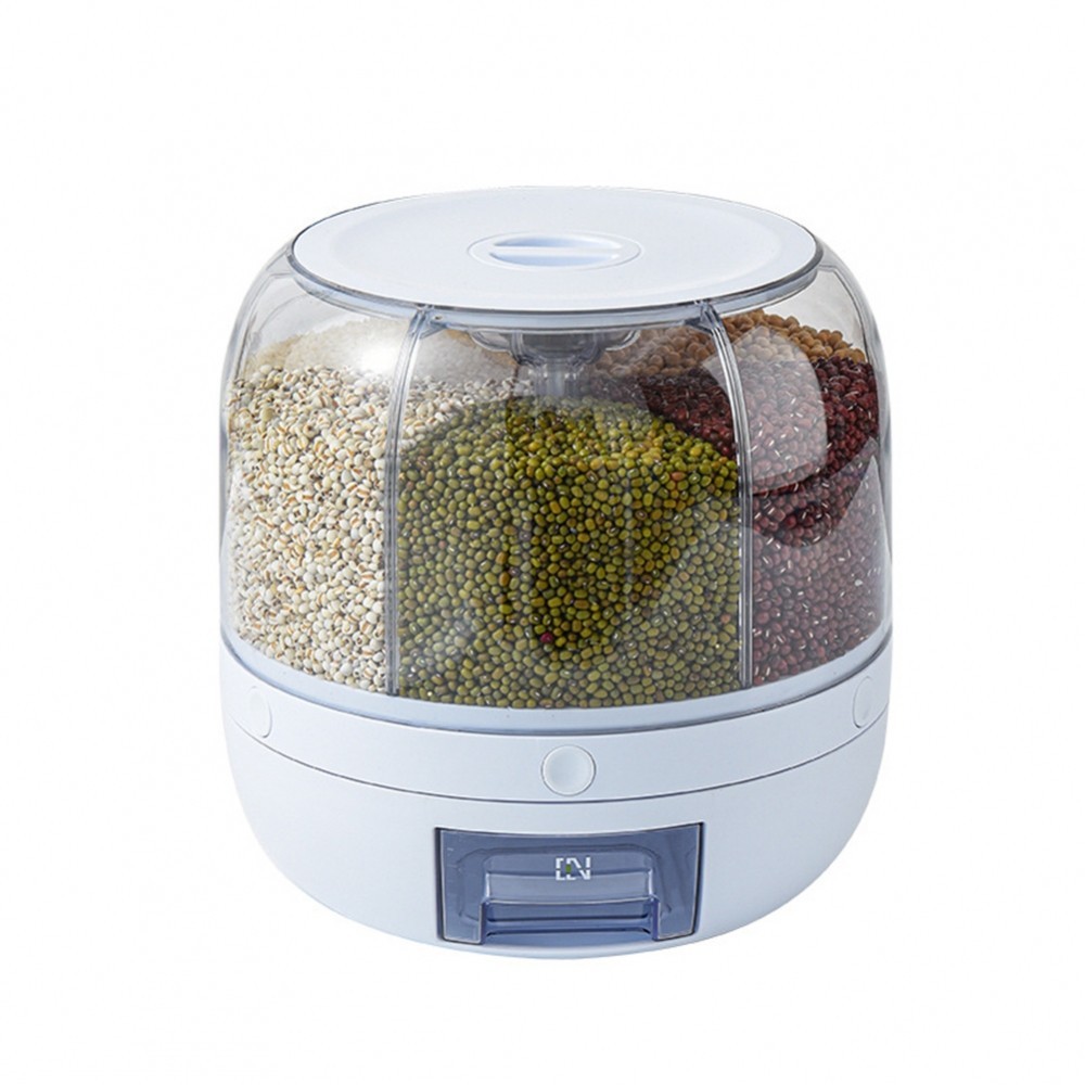 Dry Food Storage Easy To Use PP Material Visible Controlled Dispensing