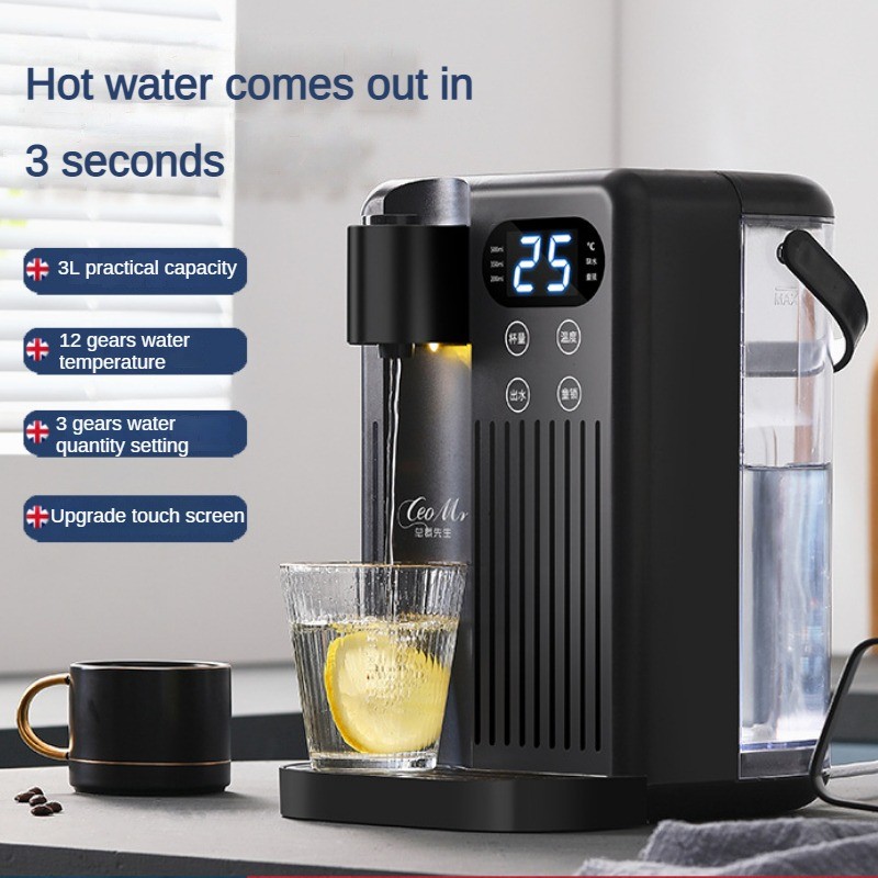 3L Desktop Water Dispenser Household Small Hot Water Boiling Machine ...