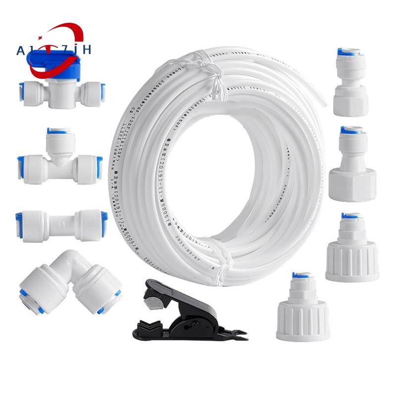 Refrigerator Water Line Kit Connection and Compression Ice Maker