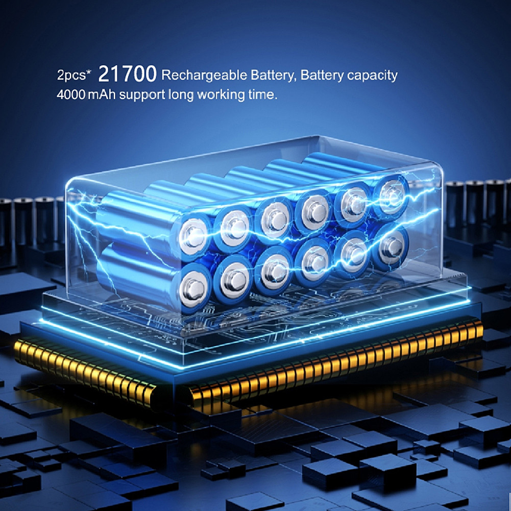 Rain 140000RPM Mini Turbo Jet Fan 64m/s Brushless Motor Handheld Duct