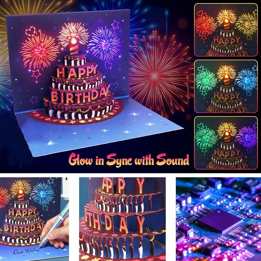 Magic Ants Happy Birthday Card, Pop Up Birthday Card, 3D Birthday Card For Kids, Women, Mum, Dad, Wife, Husband, Business - View #4