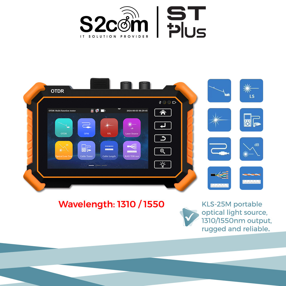 Multifunction Automic 4 Inch Mini OTDR MOT-31 1310/1550nm 26/24db ...