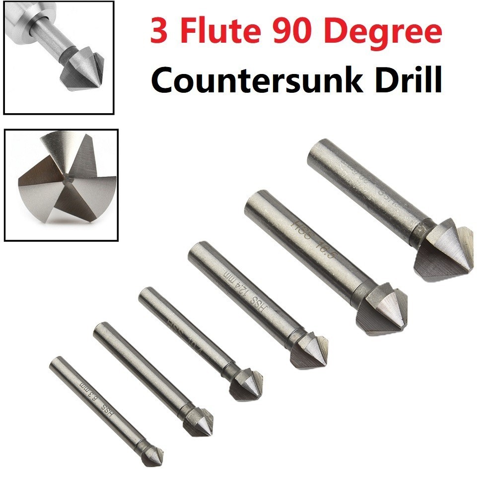 Countersunk Drill Bit 6.320.5mm 90 Degree Chamfer Countersink Drill