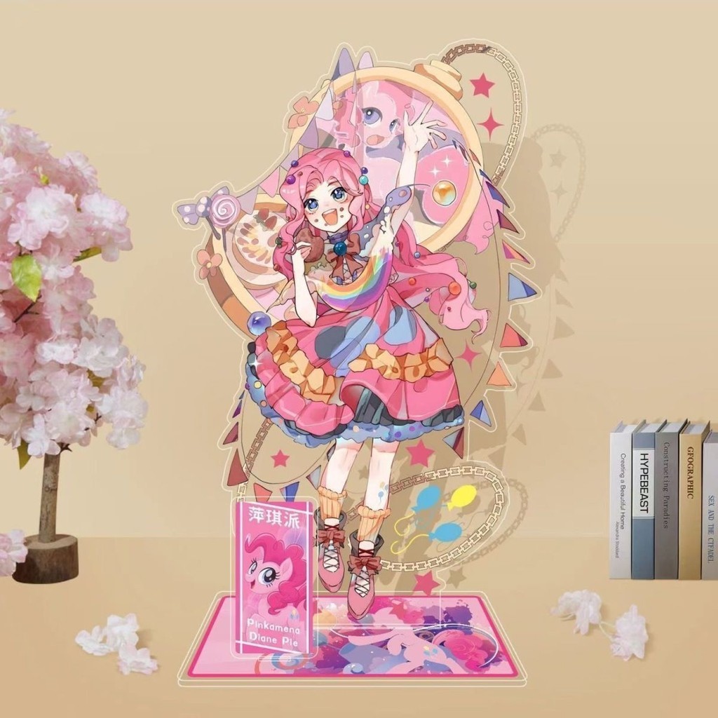 My Little Pony tiktok Same Style Anime Merchandise Acrylic Stand Two ...