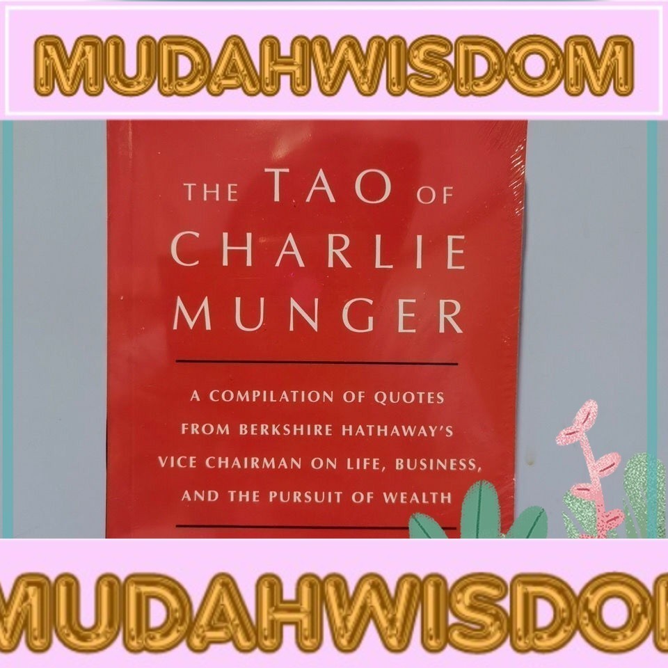 Charlie Munger's Investment Thinking English Original Tao of Munger ...