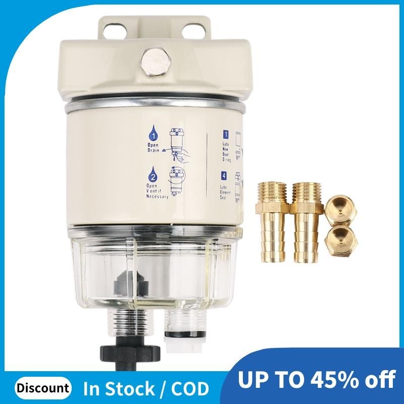 Filtre à Carburant Et Séparateur D’eau Racor R12T - Compatible 140R, 120AT, S3240, Pour Diesel