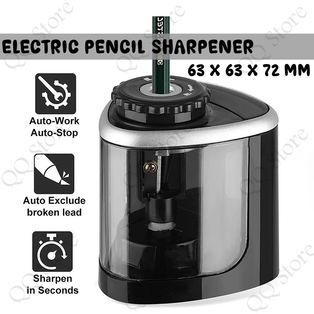 Automatic Electric Pencil Sharpener Battery Rotary Pencil Sharpener for ...