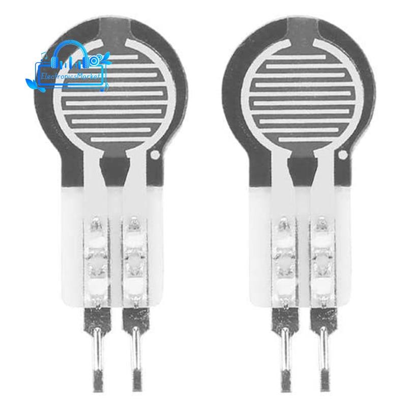 2Pcs Thin Film Pressure Sensor High Precise Force-Sensitive Resistor ...