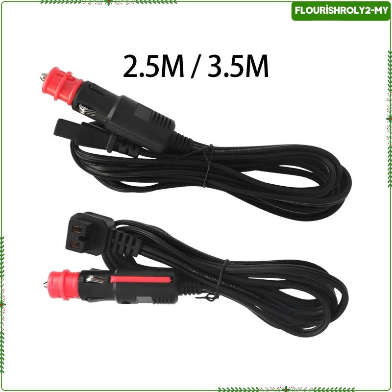[Flourish] Car Fridge Plug Cable Adapter Cool Box Mini Fridge Replaces