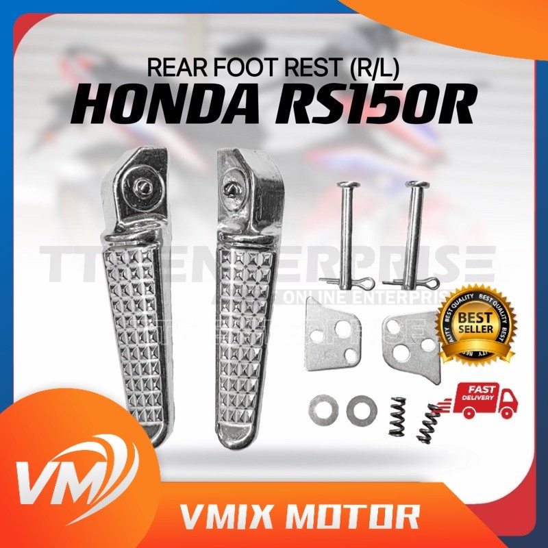 HONDA RS150R REAR FOOT REST (R/L) RS RS150 R | Shopee Malaysia