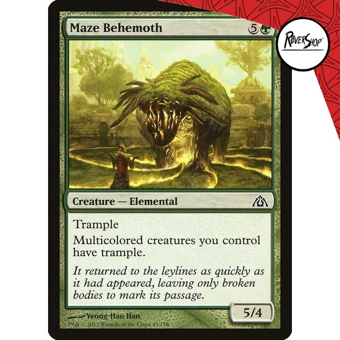 Magic The Gathering Card : Maze Behemoth | Shopee Malaysia