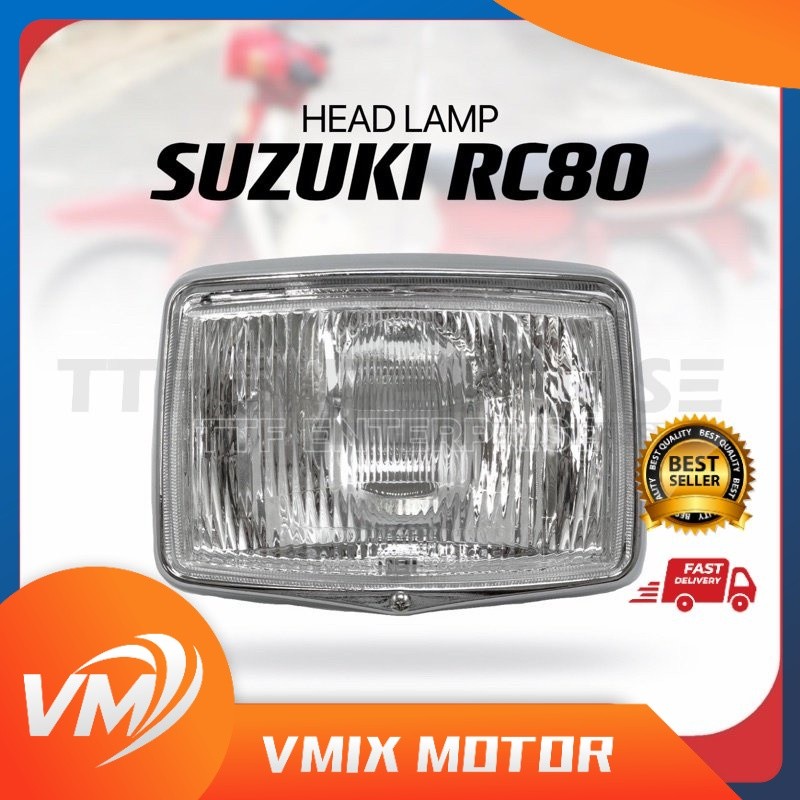 SUZUKI RC80 HEAD LAMP RC 80 RC-80 | Shopee Malaysia