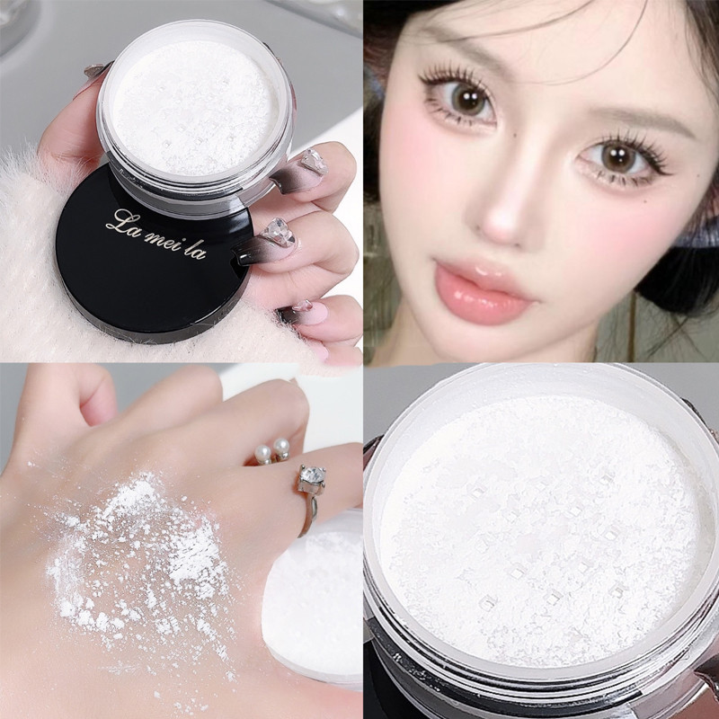 Invisible Finish Loose Setting Powder Natural Soft Face Makeup Powder ...