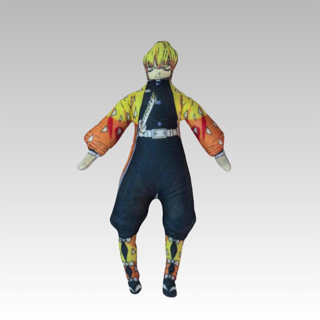 Demon Slayer Abstract Doll Midouzi Tanjiro Zenitsu Old Dry Two ...
