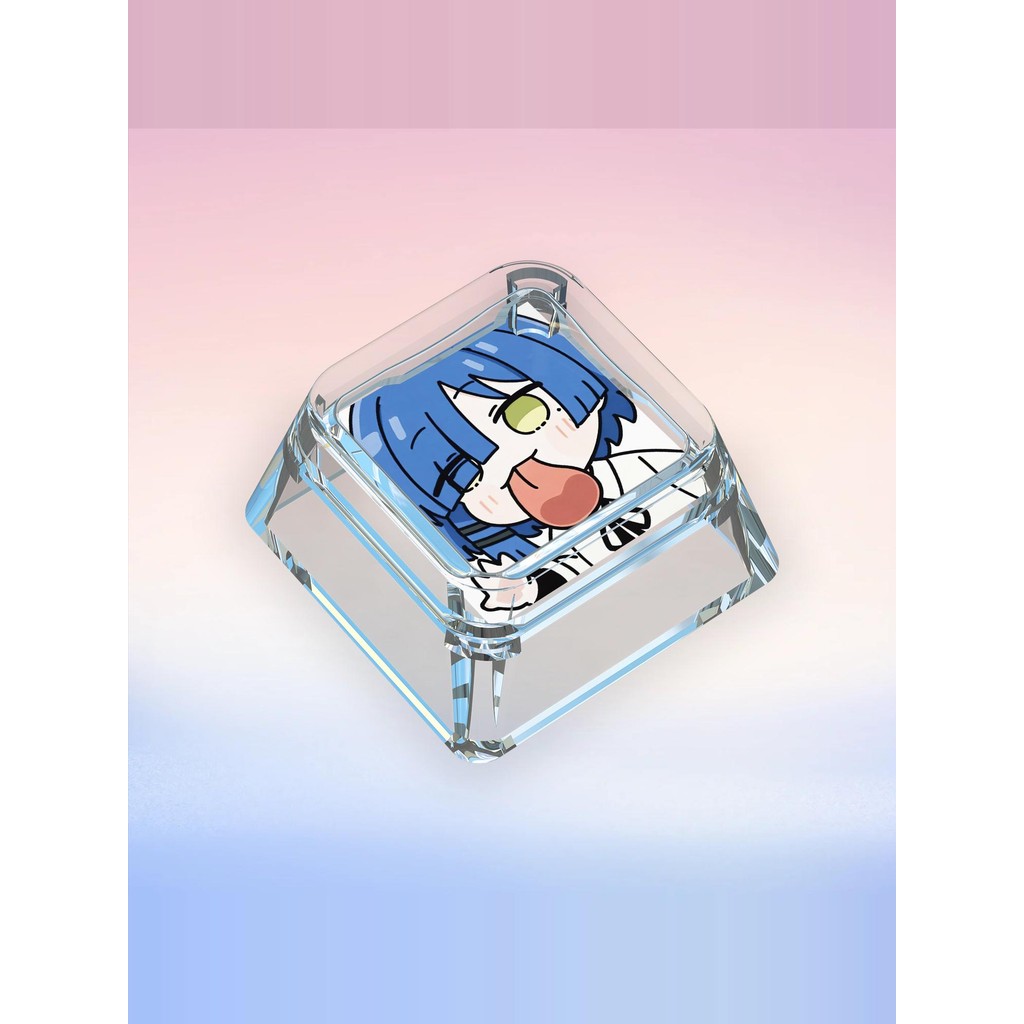 Cute Bocchi-chan, Yamada Ryo & Kita Ikuyo Lonely Rock Keycaps - Cross ...
