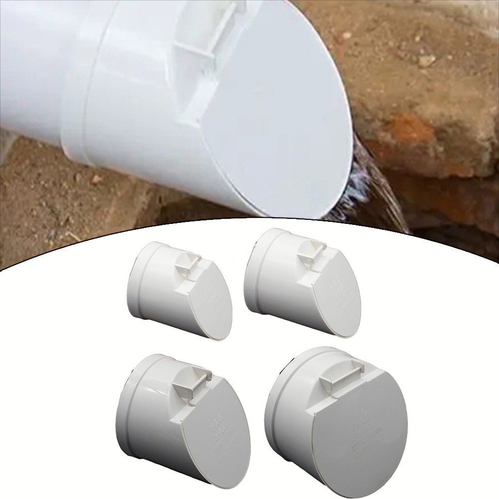 Anti-Stink Drain Pipe Cover – Insect-Proof PVC Strainer For 50-160mm Pipes | Balcony, Garden & Outdoor Drain Cap