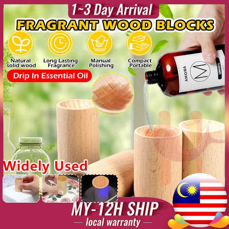 Aroma Wood Diffuser Essential Oil Diffuser For Aromatherapy Cylinder ...