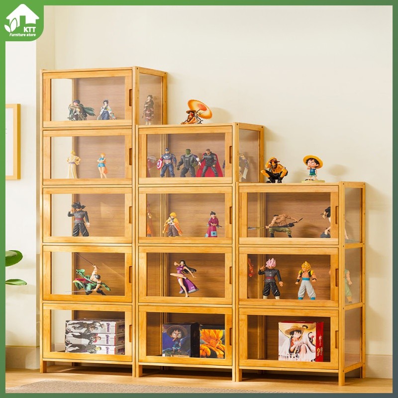 KTT HandMade Display Box Blind Box Storage Display Stand Pop Mart Lego