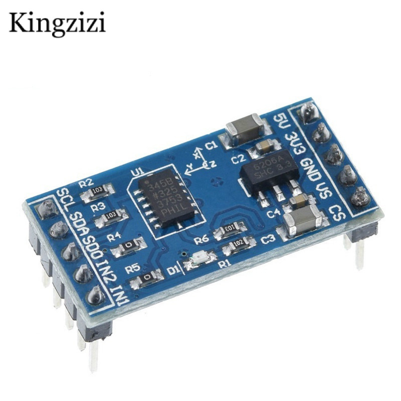 ADXL345 3-axis Digital Gravity Sensor Acceleration Module Tilt Sensor ...
