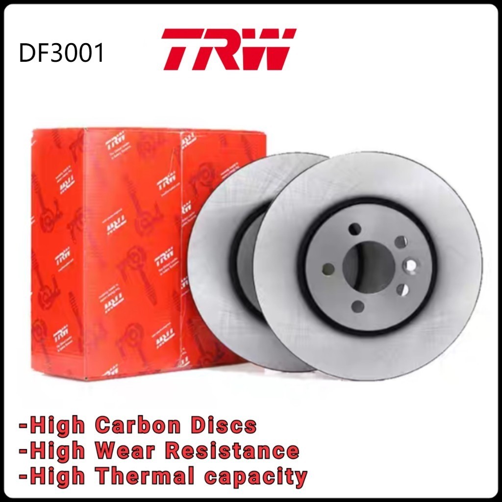 TRW - Nissan Navara D24 Front Disc Rotor ( DF3001 ) | Shopee Malaysia