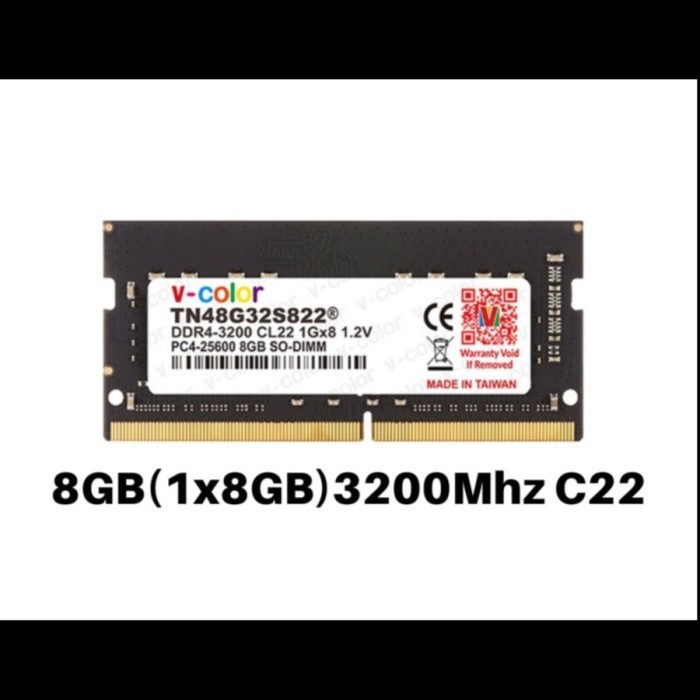 V-color DDR4 8GB 3200MHz - SODIMM | Shopee Malaysia
