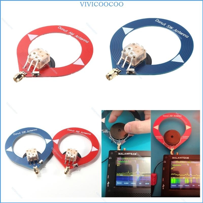 VIVI Donut AM MW SW Antenna Mini Loop Antenna for HFDY Malahiteam DSP ...