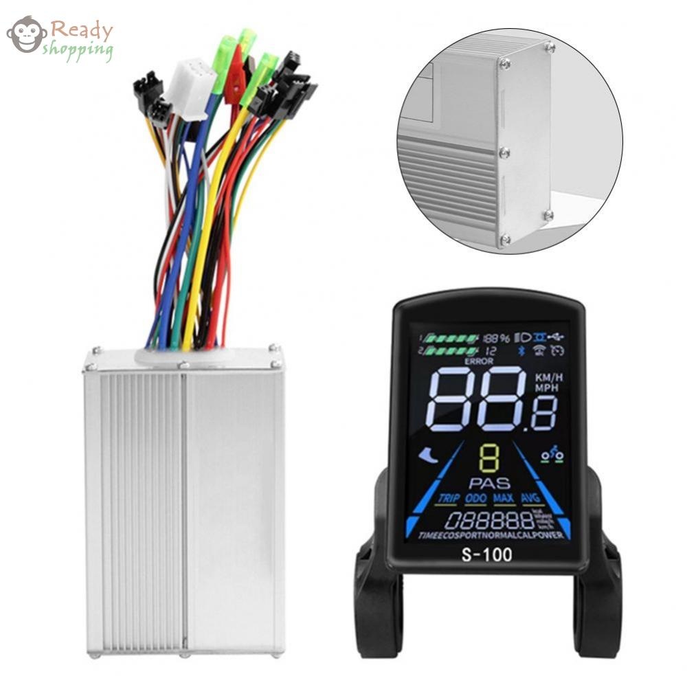 EBike Conversion Kit Brushless Controller and S-100 Color Screen ...