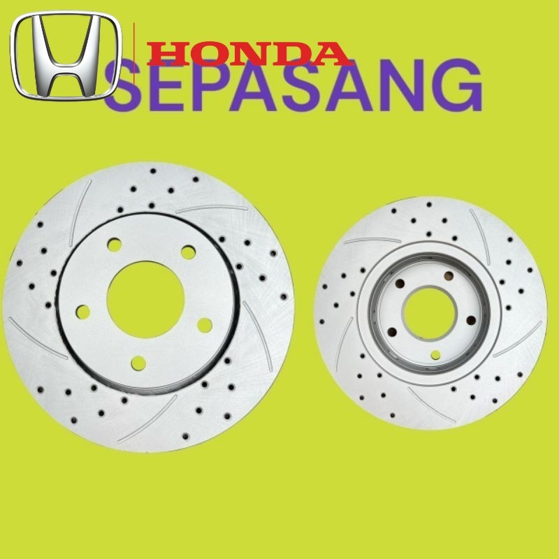 RACING FRONT DISC ROTOR HONDA CIVIC SNA FD TRO FB ACCORD SDA CRV S9A ...